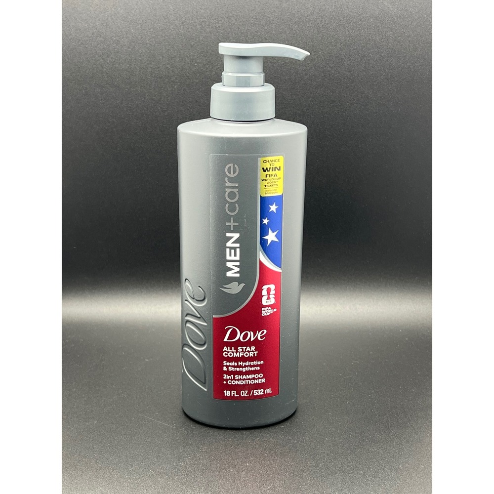 Dove Men+Care All Star Comfort 2in1 Shampoo Conditioner 18oz FIFA 2026 Edition
